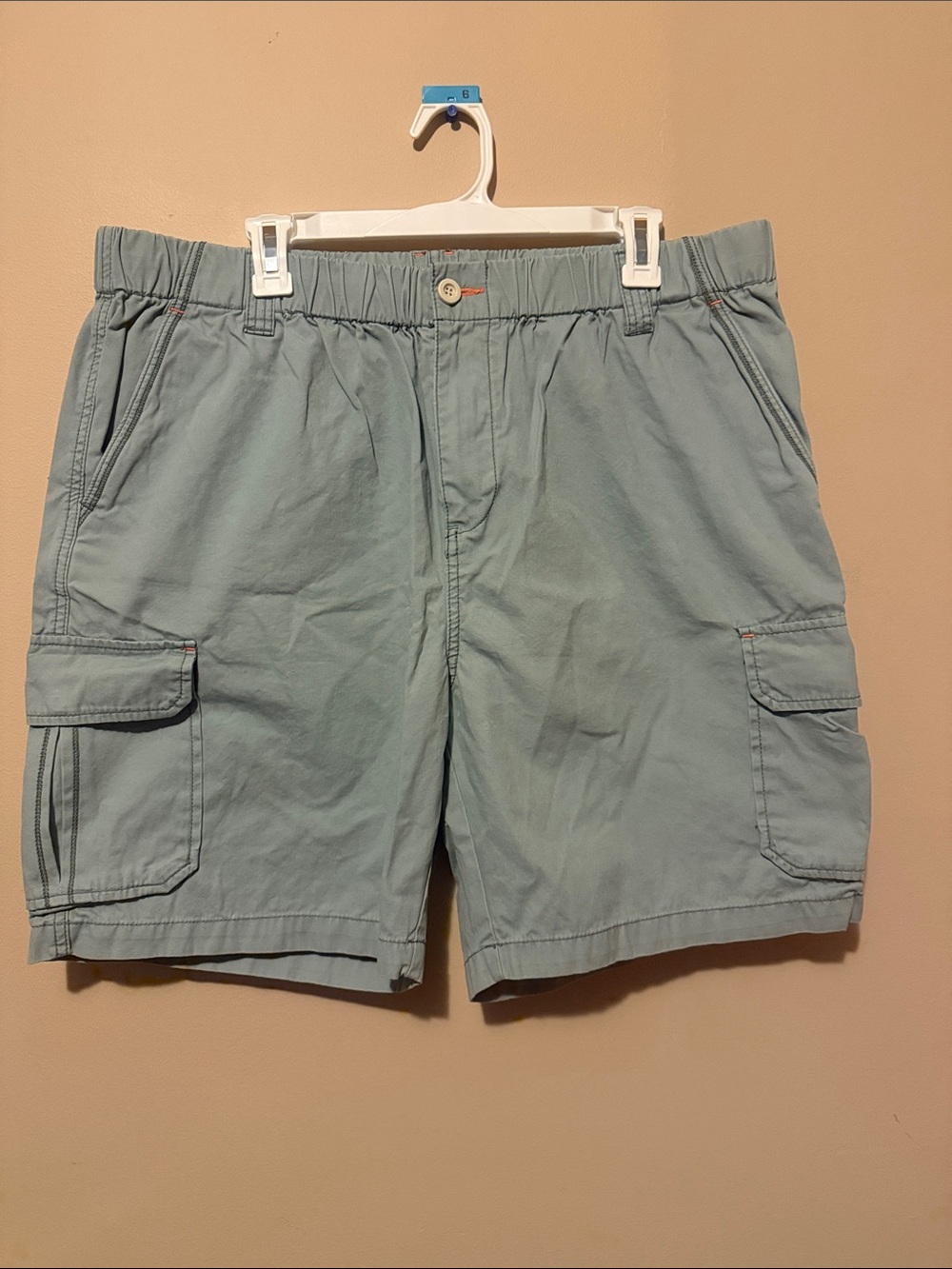 Tommy Bahama Men’s Cargo Shorts pale blue